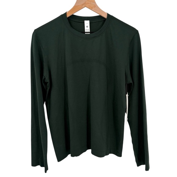 Lululemon Swiftly Relaxed Long Sleeve Tee Legacy Green Size 4 New - Picture 3 of 10